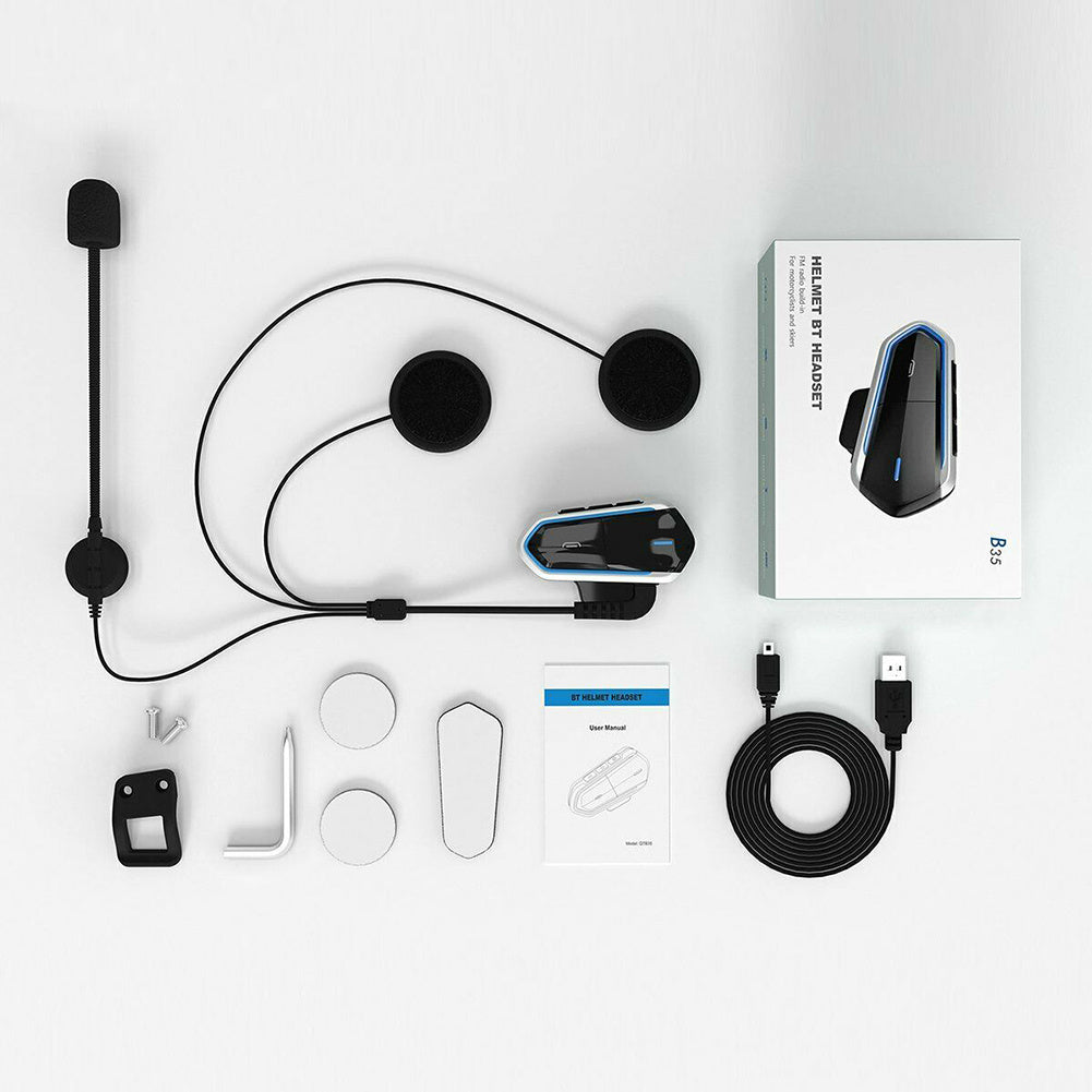JMT-890250 Low Energy Bluetooth Helmet Headset with Enhanced Audio and Comfort
