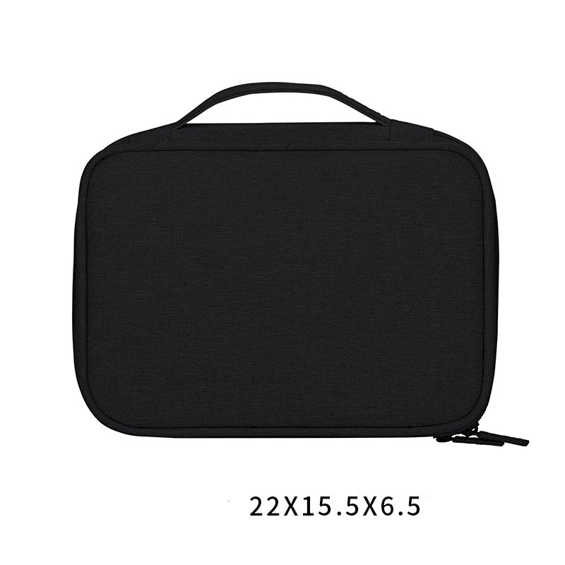 JMT-890762 Multifunctional Wireless Storage Bag for Game Accessories - Versatile Handle Bags in Gray and Black Options