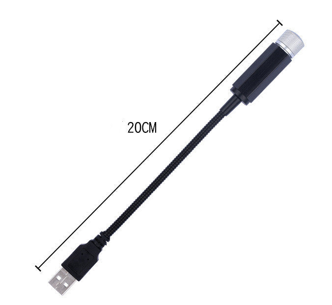 JMT-890762 USB LED Star Light for Car Roof, Purple, Compatible with GM Models