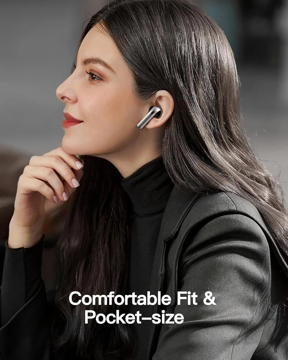 JMT-890762 Wireless Sport Earbuds with LED Battery Display - TWS Bluetooth Headphones