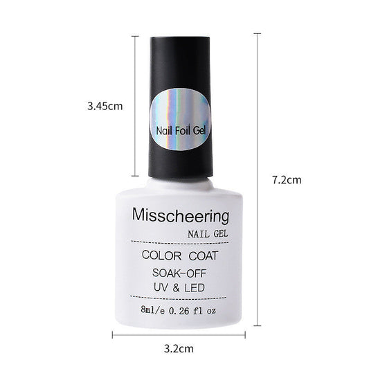 JMT-890890 Star Transfer Glue for Nail Art - 8ml Capacity for Easy Pattern Application