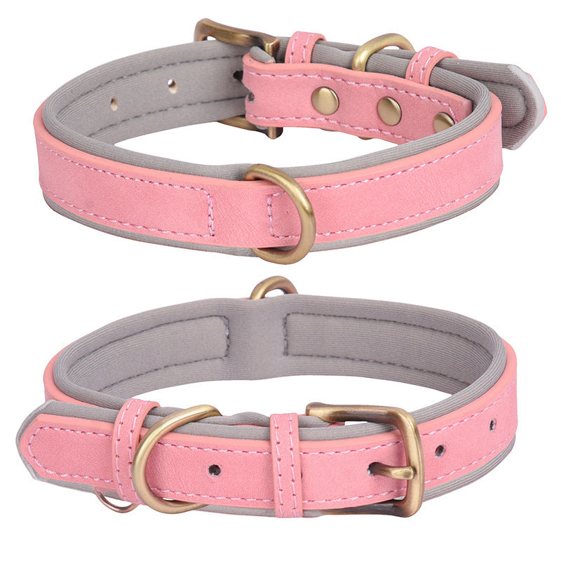 JMT-891082 Engraved Nameplate Breathable Dog Harness and Pet Collar Set