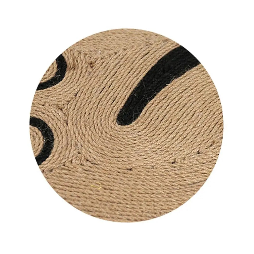 JMT-891402 Cat Scratching Pad with Skid-Proof Bottom - Durable Sisal and EVA Material for Nail Grinding and Play