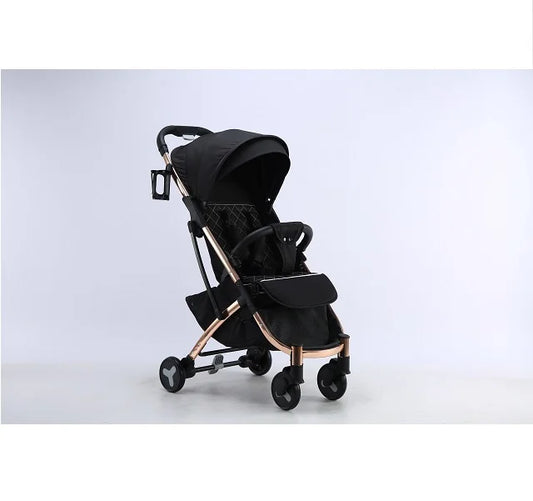 JMT-891722 Lightweight Travel Baby Stroller with Aluminium Alloy Frame and Folding Pull Rod for Airplane Use