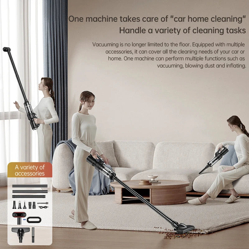 JMT-892042 Portable Wireless Handheld Vacuum Cleaner with Brushless Motor and Ultra-Powerful Suction