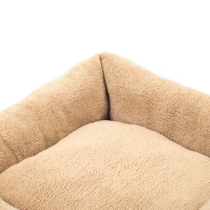 JMT-892042 Velvet Octagonal Pet Nest with Soft Cotton Lining