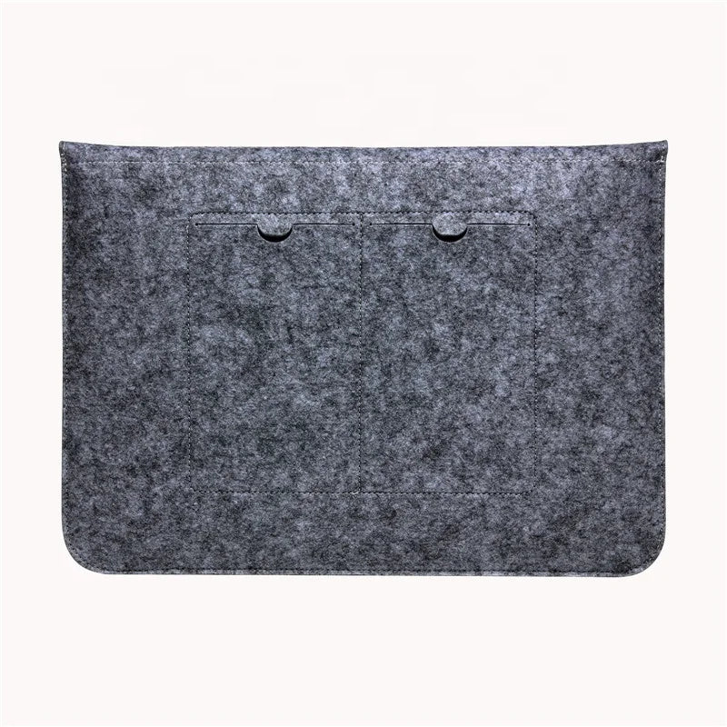 JMT-892554 Felt Laptop Sleeve for 11-16 Inch Notebooks and Hand Bags