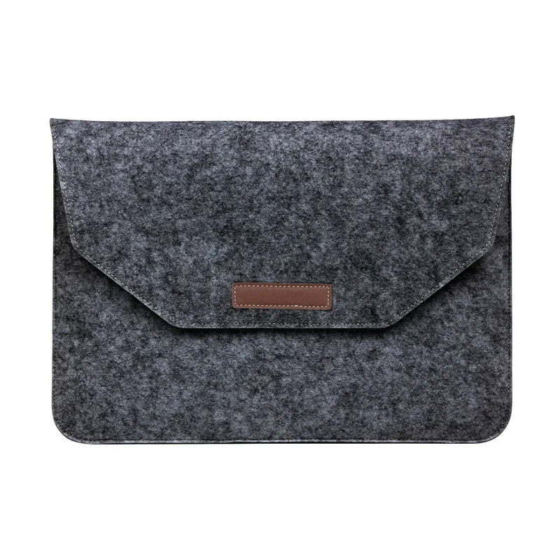 JMT-892554 Felt Laptop Sleeve for 11-16 Inch Notebooks and Hand Bags