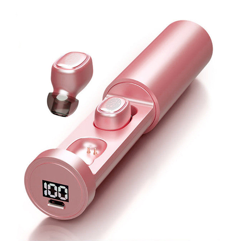 JMT-892554 Wireless Bluetooth Headset with Digital Display and Multi-Function Connectivity