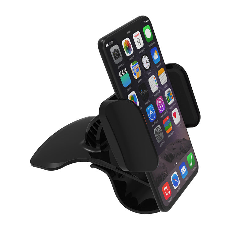 JMT-892746 Dashboard Car Phone Holder, ABS+Silicone, Compatible with 3.5-6.2 Inch Devices, Black
