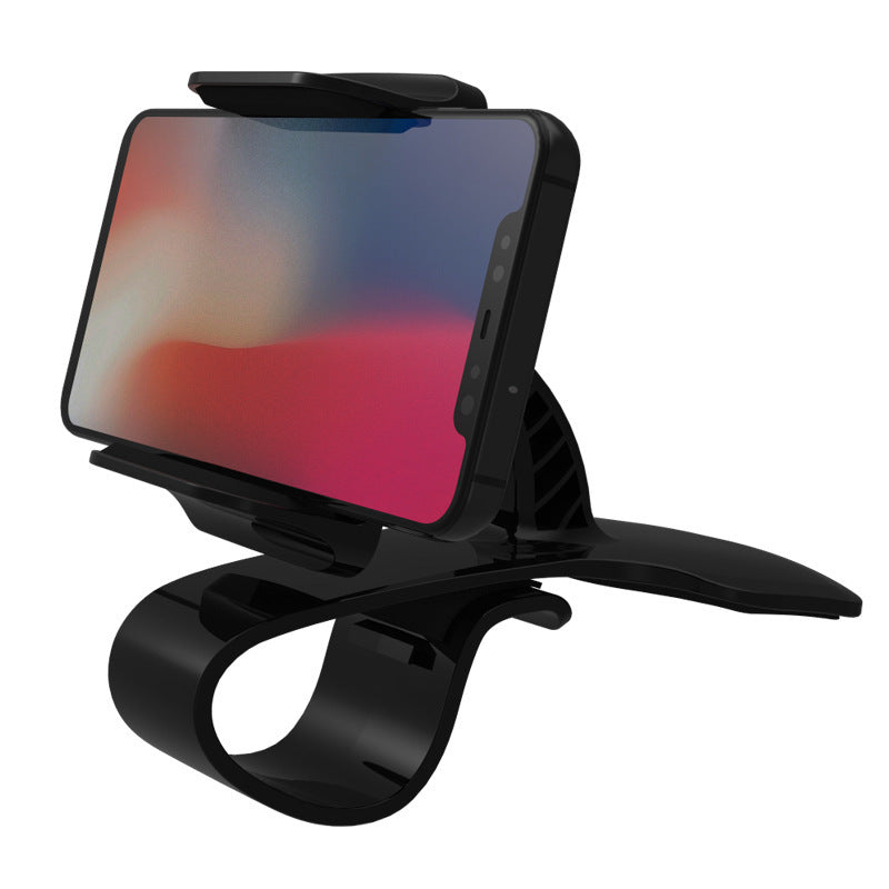 JMT-892746 Dashboard Car Phone Holder, ABS+Silicone, Compatible with 3.5-6.2 Inch Devices, Black