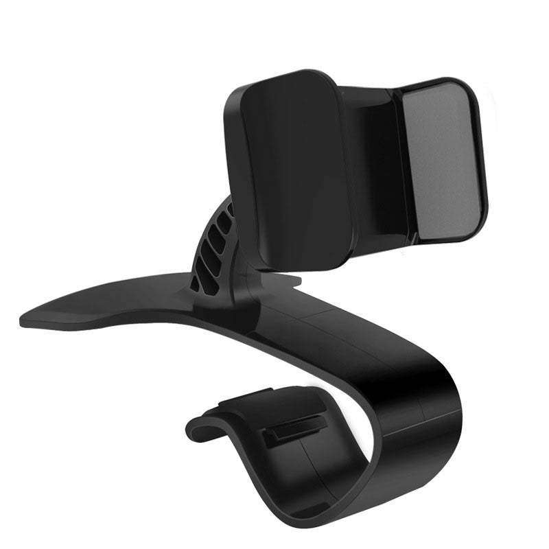 JMT-892746 Dashboard Car Phone Holder, ABS+Silicone, Compatible with 3.5-6.2 Inch Devices, Black