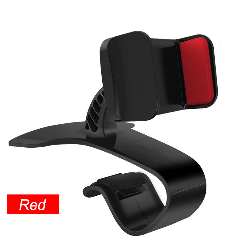JMT-892746 Dashboard Car Phone Holder, ABS+Silicone, Compatible with 3.5-6.2 Inch Devices, Black
