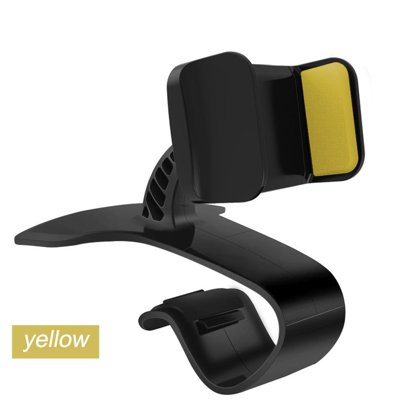 JMT-892746 Dashboard Car Phone Holder, ABS+Silicone, Compatible with 3.5-6.2 Inch Devices, Black