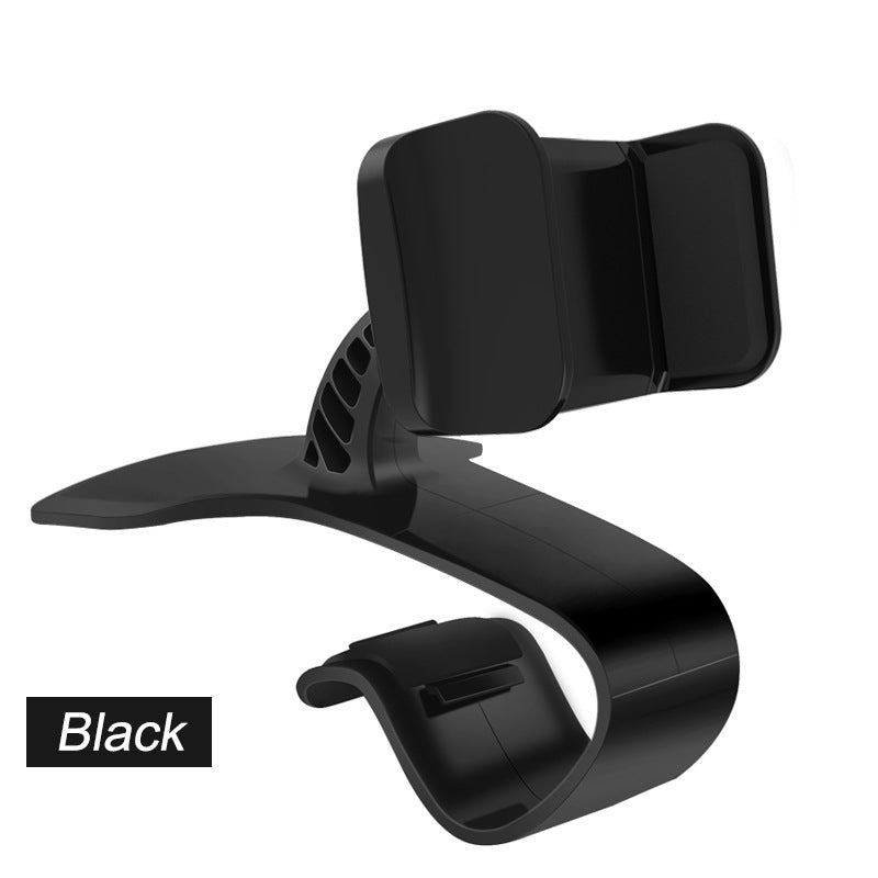 JMT-892746 Dashboard Car Phone Holder, ABS+Silicone, Compatible with 3.5-6.2 Inch Devices, Black