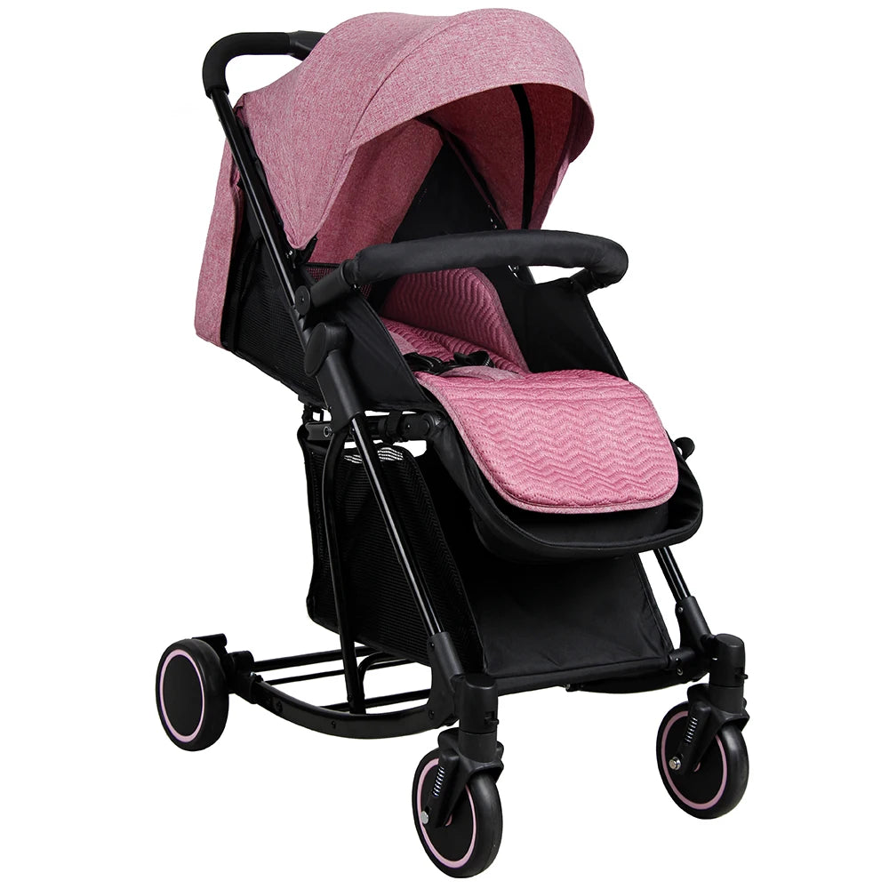 JMT-892746 Foldable Multifunctional Baby Swing Stroller with Rocking Feature for Travel and Outdoor Use