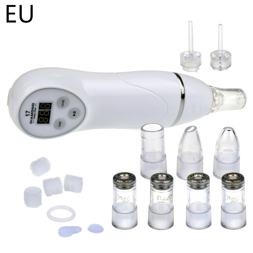 JMT-892874 Electric Blackhead Remover with 3 Suction Nozzles and Microcrystalline Heads for Deep Pore Cleansing
