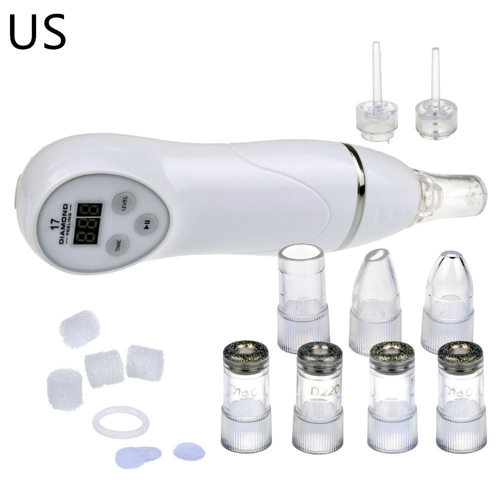 JMT-892874 Electric Blackhead Remover with 3 Suction Nozzles and Microcrystalline Heads for Deep Pore Cleansing