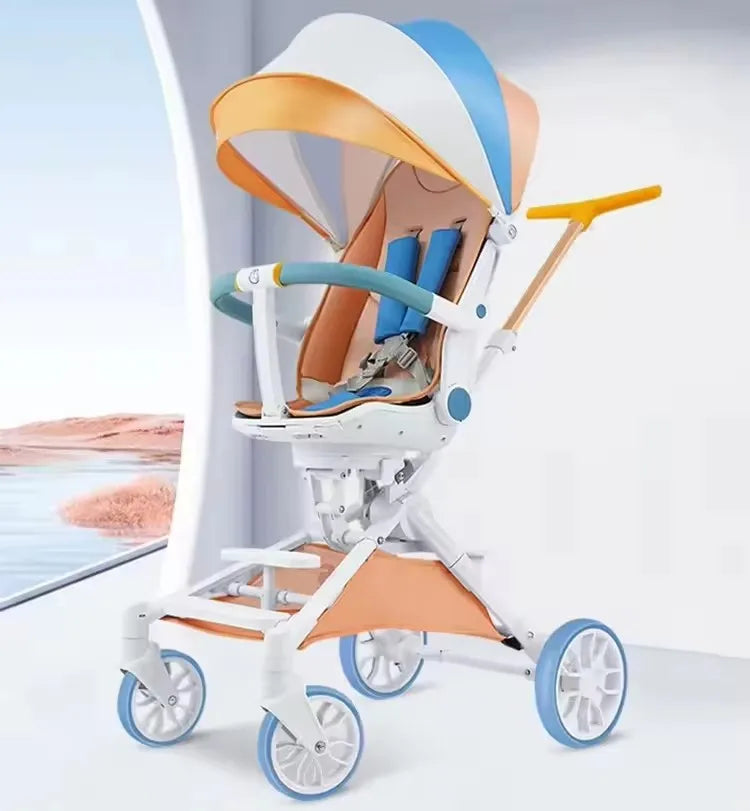 JMT-892874 Versatile 2-in-1 Portable Baby Stroller for Infants and Toddlers