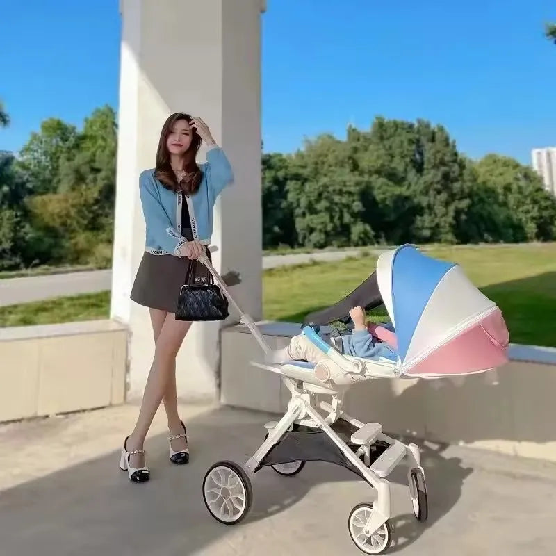 JMT-892874 Versatile 2-in-1 Portable Baby Stroller for Infants and Toddlers