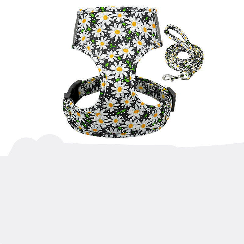 JMT-893066 Adjustable Cloth Collar and Chest Strap for Various Sizes (S, M, L)