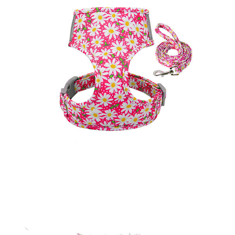 JMT-893066 Adjustable Cloth Collar and Chest Strap for Various Sizes (S, M, L)