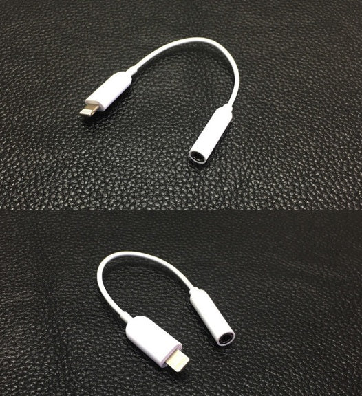 JMT-893066 Lightning to 3.5mm Audio Headphone Adapter for iPhone Models - 0.2M Length