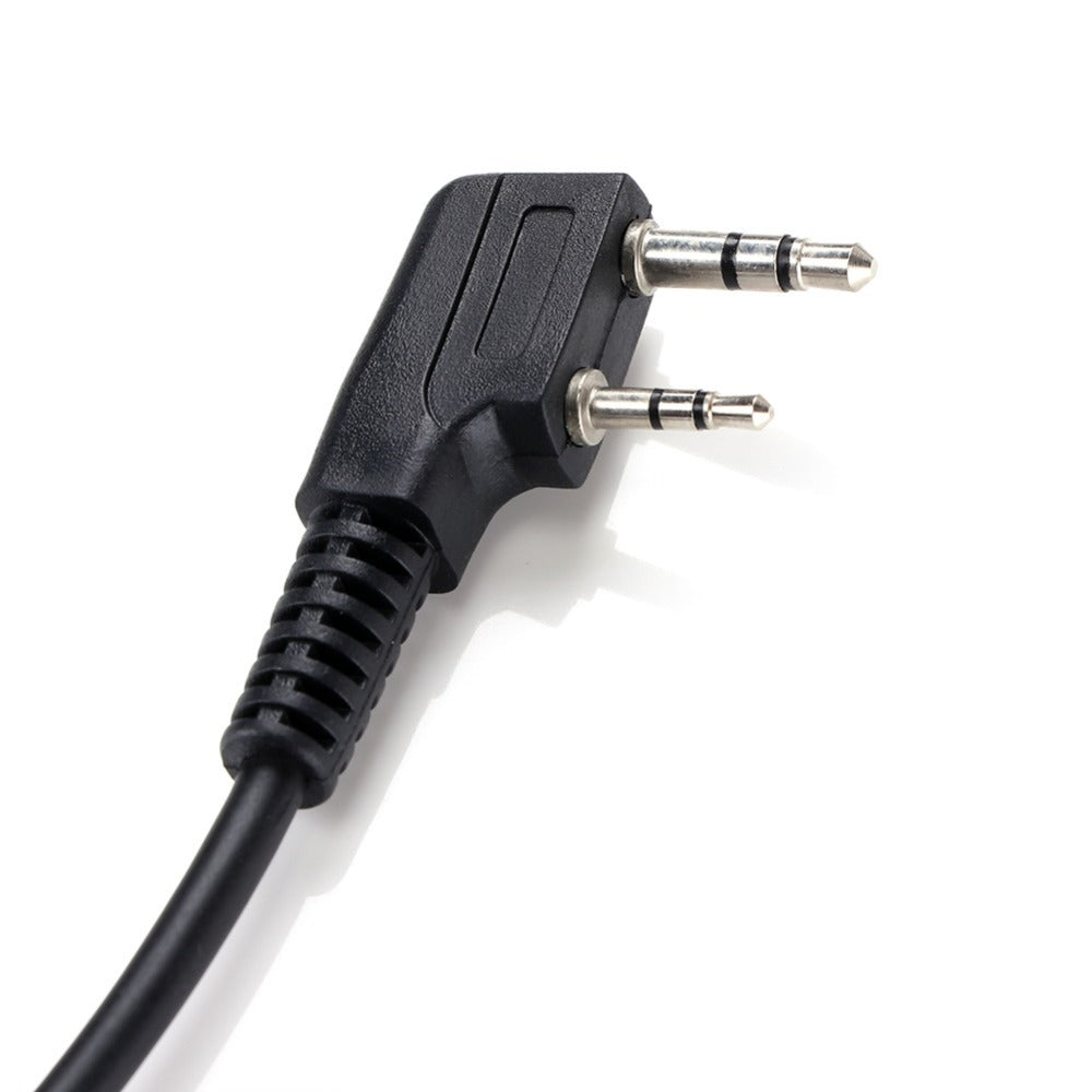 JMT-893066 UV5R-Compatible Walkie-Talkie Hand Microphone with Indicator Light