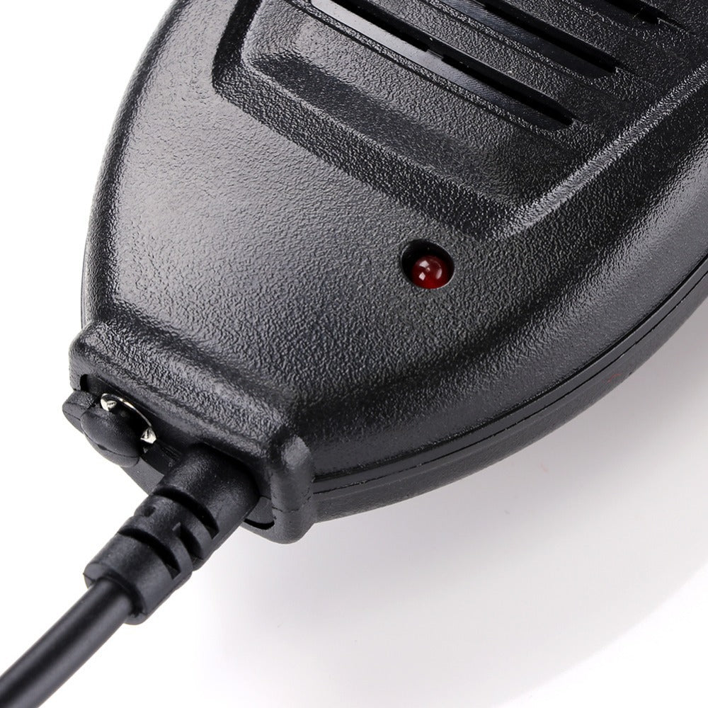 JMT-893066 UV5R-Compatible Walkie-Talkie Hand Microphone with Indicator Light