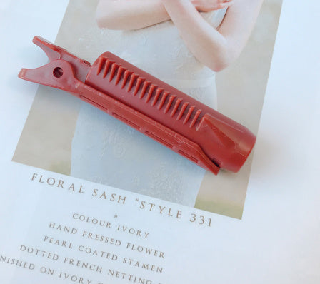 JMT-893258 Curly Fixed Cushion Clip for Hair Roots - Unisex, Various Colors Available