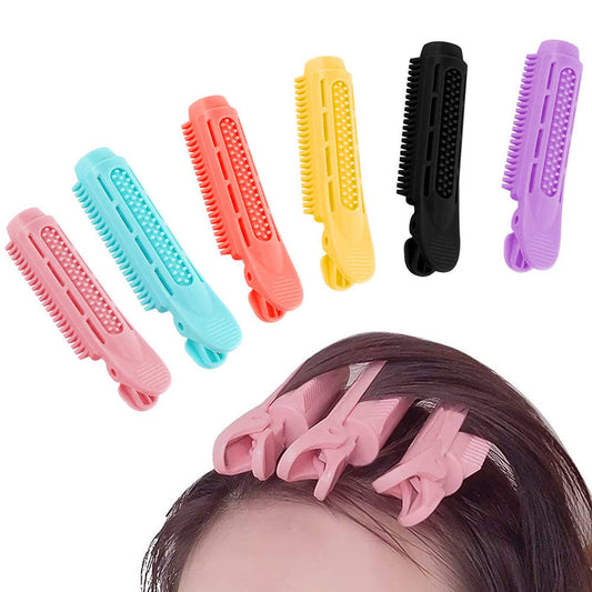 JMT-893258 Curly Fixed Cushion Clip for Hair Roots - Unisex, Various Colors Available