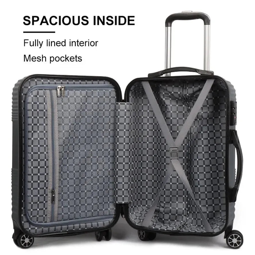 JMT-893450 Custom Travel Luggage Set with Wheels - Stylish and Durable Suitcase Set