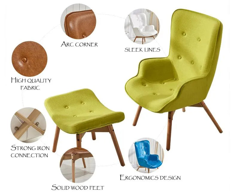 JMT-893642 Comfortable Single Bedroom Sofa Chair for Relaxation and Style