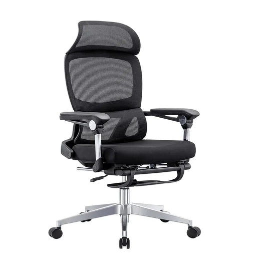 JMT-893642 Ergonomic Mesh Executive Office Chair with Swivel Function and Footrest