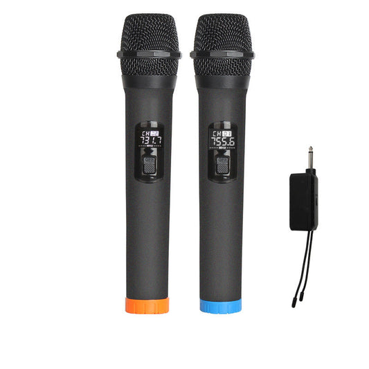 JMT-894218 Handheld Microphone for Outdoor Events with Built-in Rechargeable Battery