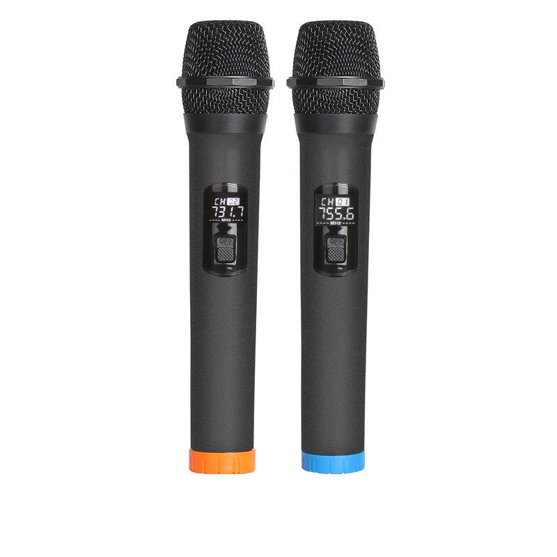 JMT-894218 Handheld Microphone for Outdoor Events with Built-in Rechargeable Battery