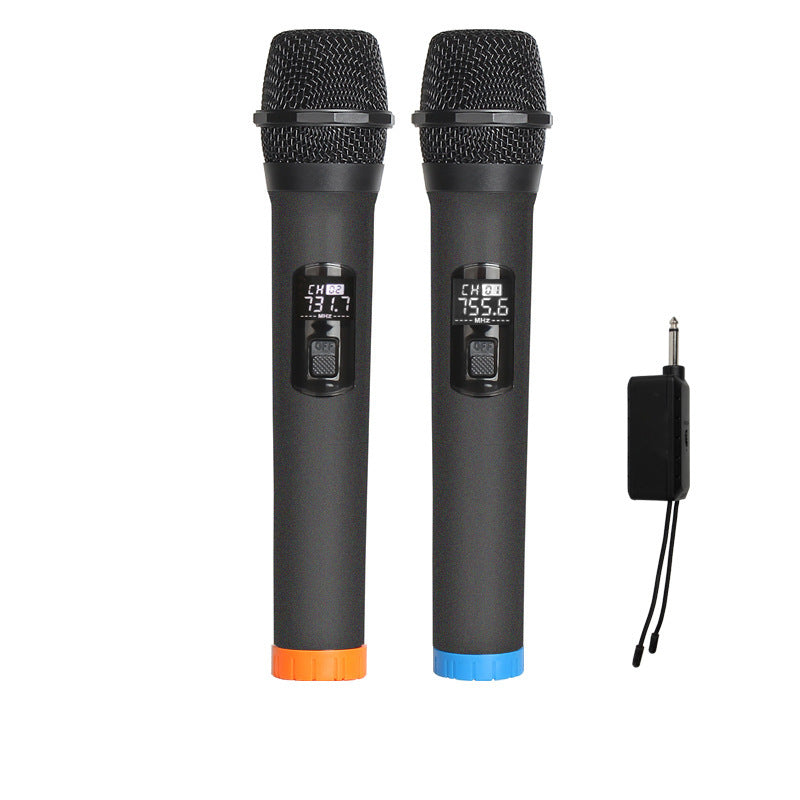 JMT-894218 Handheld Microphone for Outdoor Events with Built-in Rechargeable Battery