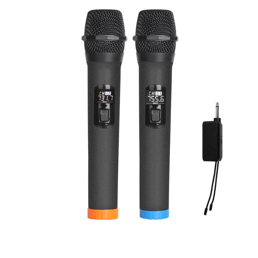 JMT-894218 Handheld Microphone for Outdoor Events with Built-in Rechargeable Battery