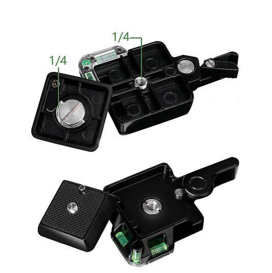 JMT-894410 Quick Release Tripod Plate Compatible with iPhone & SLR Cameras