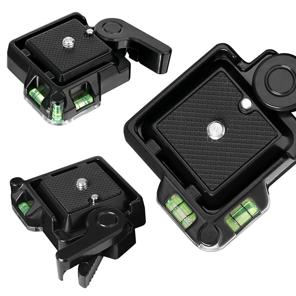 JMT-894410 Quick Release Tripod Plate Compatible with iPhone & SLR Cameras