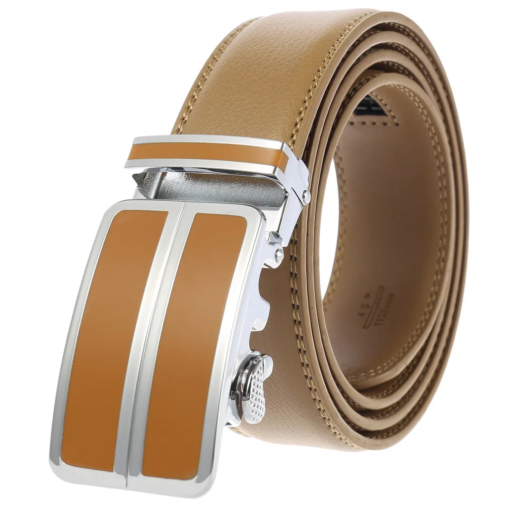 JMT-894794 Genuine Leather Men's and Women's Belts - Model LY25-0711-1