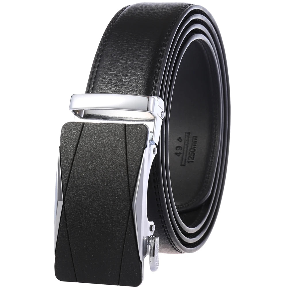 JMT-894794 Genuine Leather Men's and Women's Belts - Model LY25-0711-1