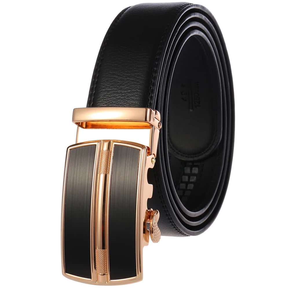 JMT-894794 Genuine Leather Men's and Women's Belts - Model LY25-0711-1