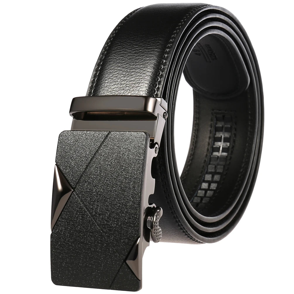 JMT-894794 Genuine Leather Men's and Women's Belts - Model LY25-0711-1