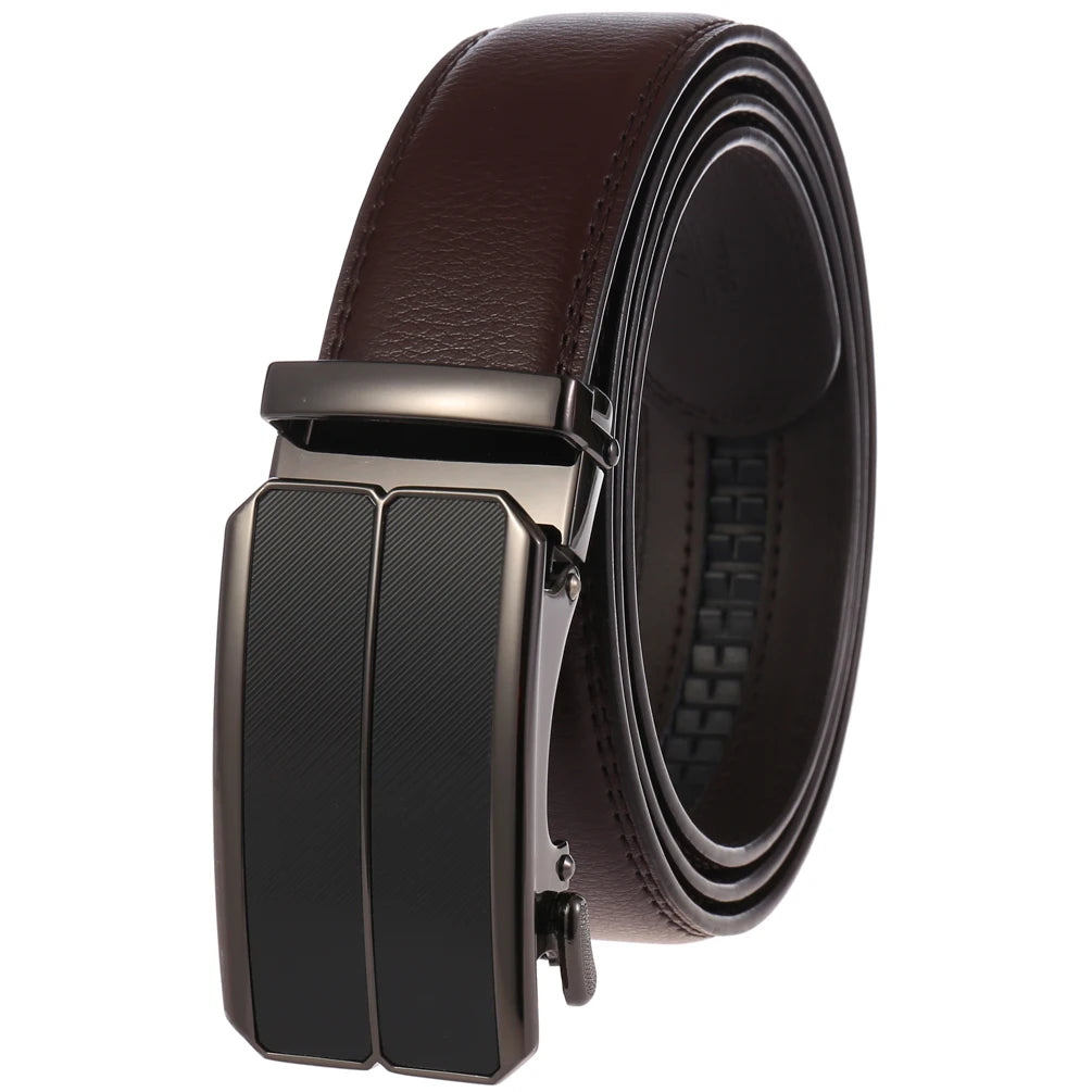JMT-894794 Genuine Leather Men's and Women's Belts - Model LY25-0711-1