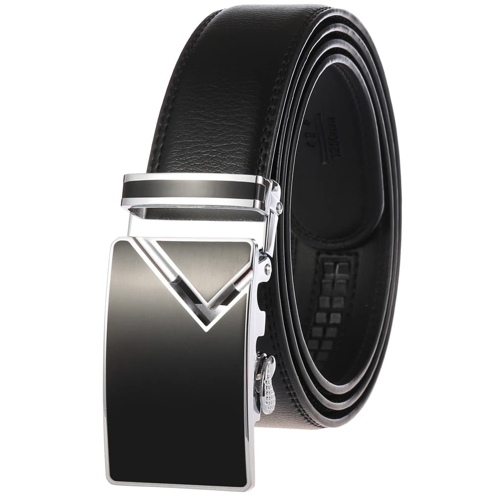 JMT-894794 Genuine Leather Men's and Women's Belts - Model LY25-0711-1