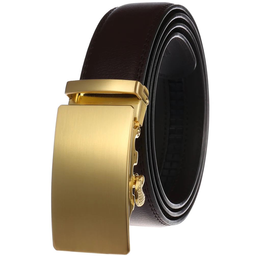 JMT-894794 Genuine Leather Men's and Women's Belts - Model LY25-0711-1