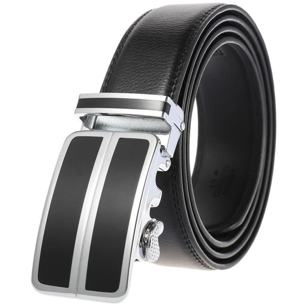 JMT-894794 Genuine Leather Men's and Women's Belts - Model LY25-0711-1