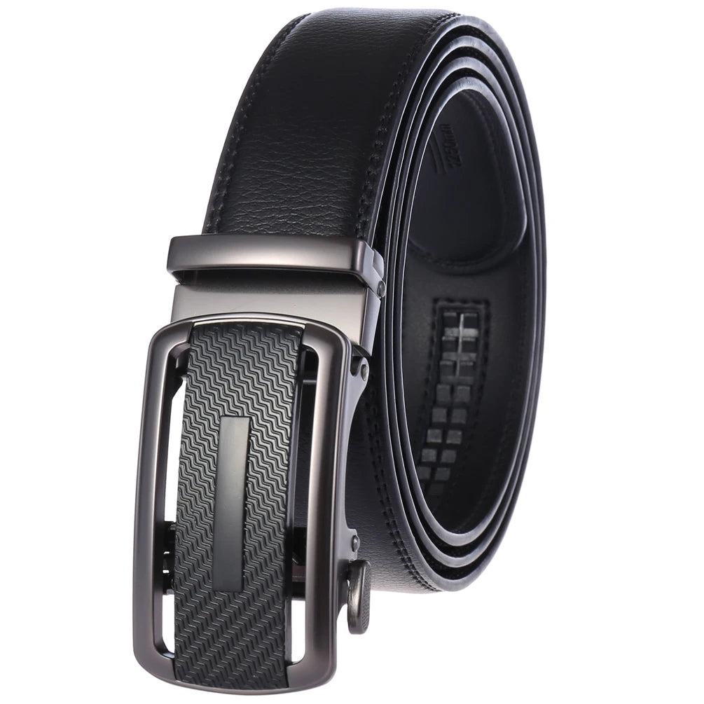 JMT-894794 Genuine Leather Men's and Women's Belts - Model LY25-0711-1