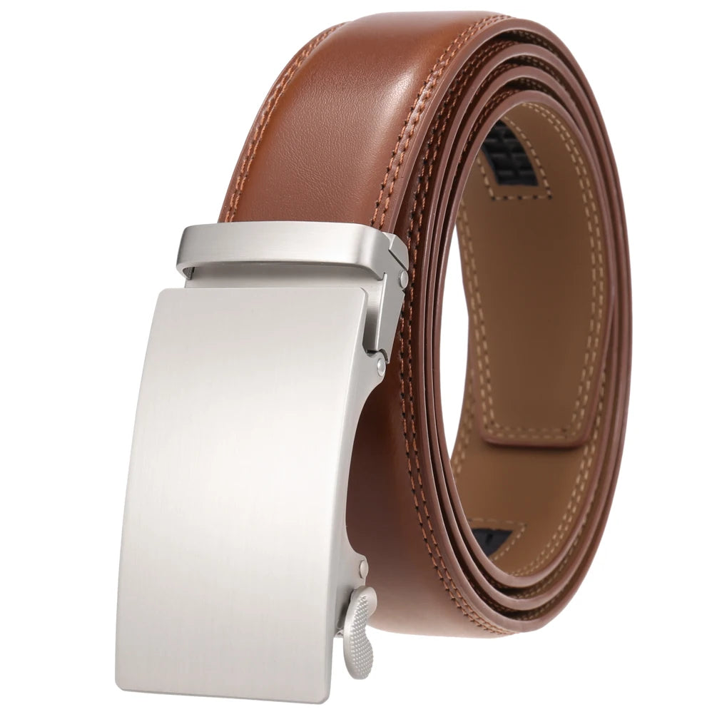 JMT-894794 Genuine Leather Men's and Women's Belts - Model LY25-0711-1